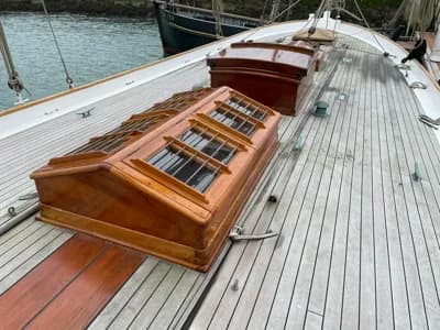 1887 G.L. Watson Gaff Cutter Boat for Sale in St Malo 4