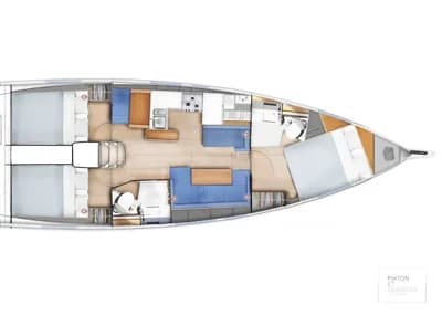 2022 Jeanneau Sun Odyssey 410 3