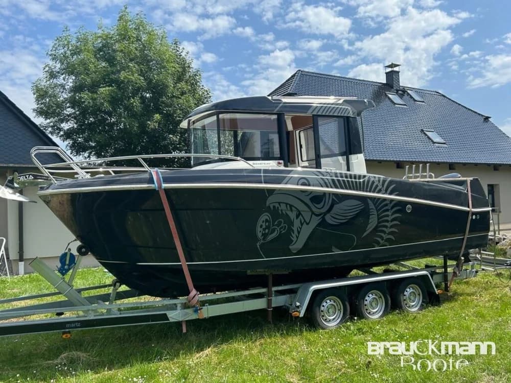 Beneteau Barracuda mit Trailer