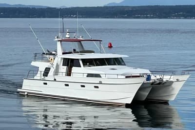 2001 Malcolm Tennant Pachoud Pilothouse Powercat | 16m 2
