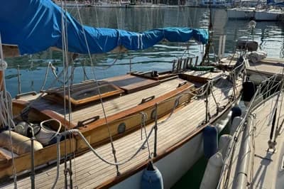 1947 Rare Cotre Marconi | 10m 3