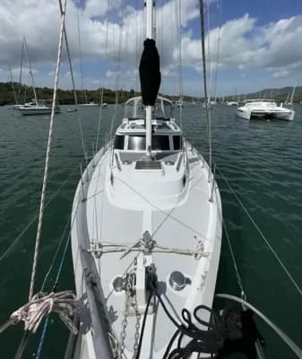 1974 Challenger Anacapa 42 Boat for Sale in Luperon Mooring Field 2