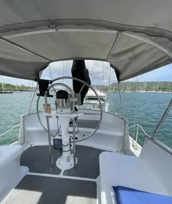 1974 Challenger Anacapa 42 Boat for Sale in Luperon Mooring Field 3