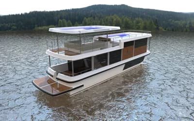 Divinavi M-1542 SL Houseboat 2