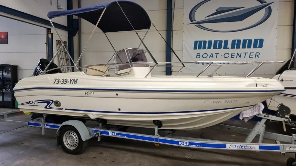 RM19 met ZGAN Suzuki DF175 en Trailer (complete Refit