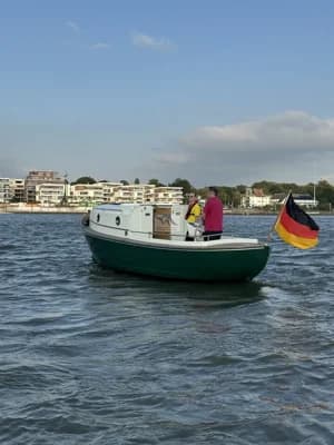 Yachtwerft Hamburg Elektro Tuckerboot 22f 3