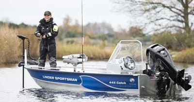 Linder Sportsman 445 Catch inkl. Garmin 9" GPS 2