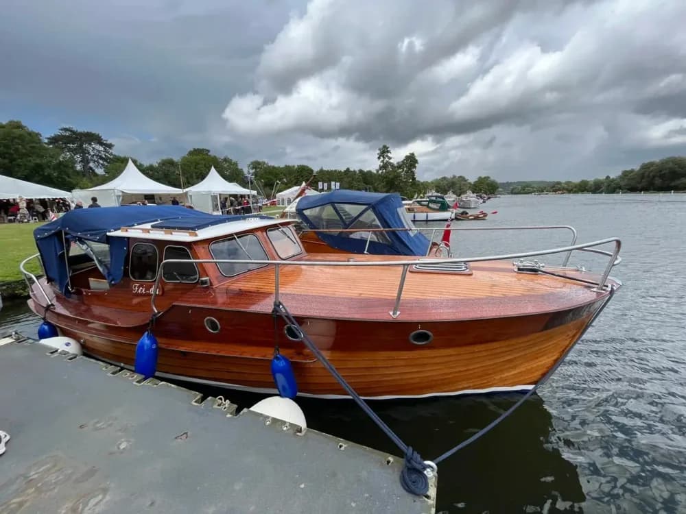 1960 Custom Swedish Clinker Double-Ender Boat for Sale in Henley on Thames