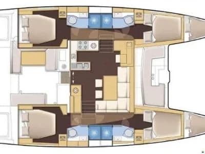 Lagoon 450 A/C 2