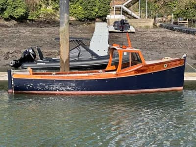 1962 Curtis and Pape Motor Launch Boat for Sale in Cornwall 2