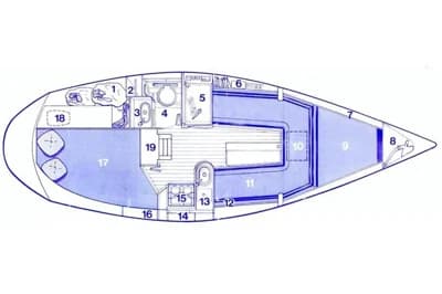 1990 British Hunter Horizon 27 - Bilge Keel | 8m 2