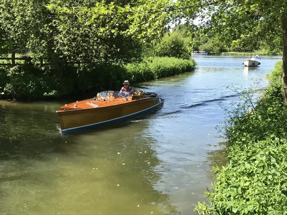 1959 Andrews Boats Slipper Stern Launch Boat for Sale in West Berkshire