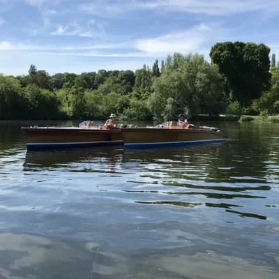 1959 Andrews Boats Slipper Stern Launch Boat for Sale in West Berkshire 2