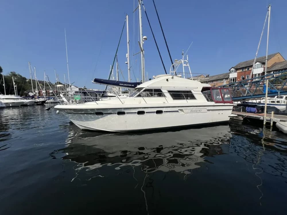 1984 Fairline 40 Boat for Sale in Penarth Marina