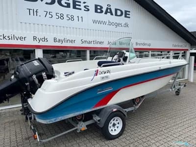 X Enes Explorer 570 Med Mercury 115 HK Optimax og Tysse Bådtrailer 2