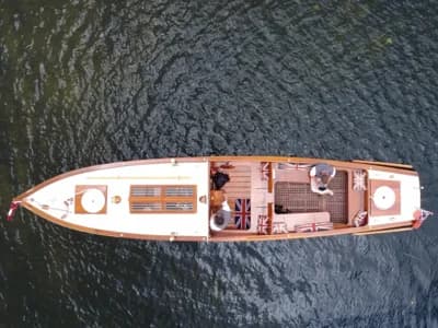 1915 J. W. Brooke & Co, Ltd. Fast Launch Boat for Sale in Marlow 2