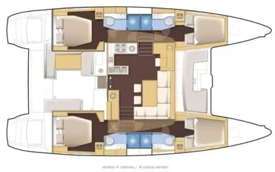 2021 Lagoon 46 Boat for Sale in Lefkada 2