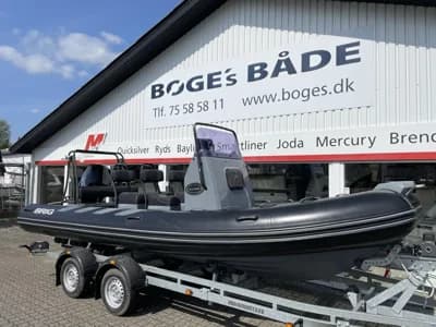 Brig Inflatable Boats 610 Navigator Hypalon RIB med F150 Mercu 2