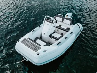 Highfield Sport 300 White HYPALON With Honda BF30 2