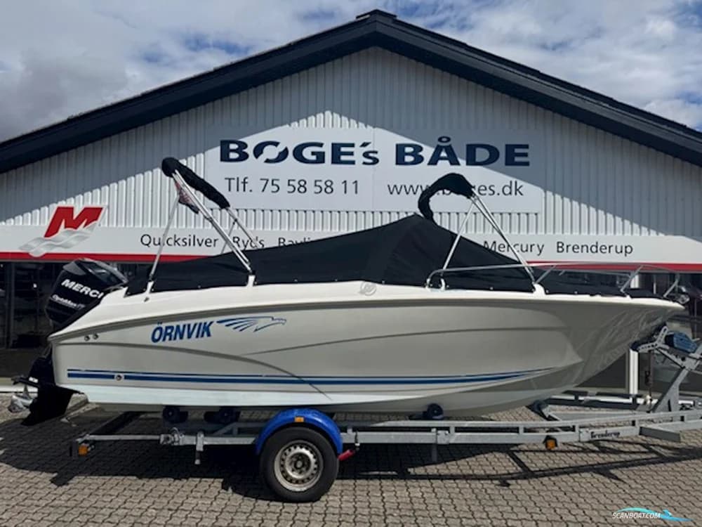 Örnvik 600 Commander Clx Med 125 hk Mercury-Dfi Optimax og Bådtrailer