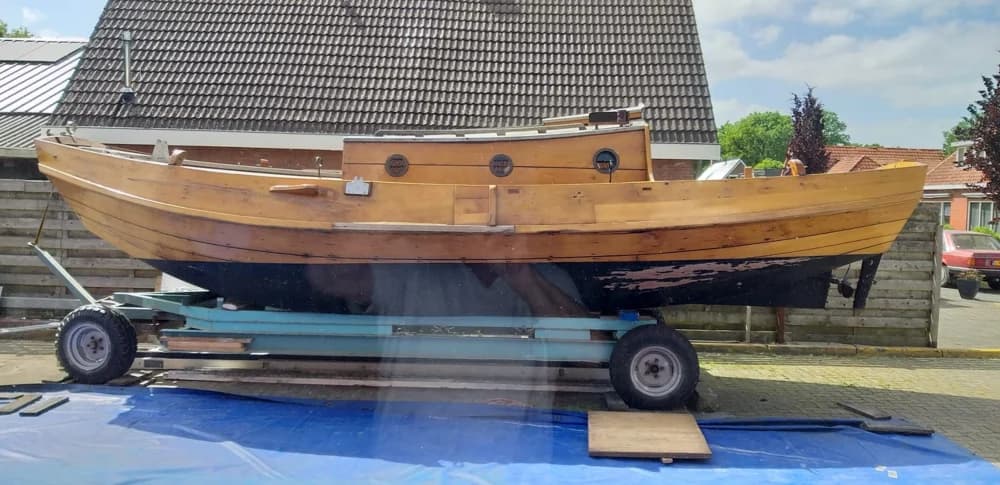 1972 Brandsma Zeeschouw Platbodem