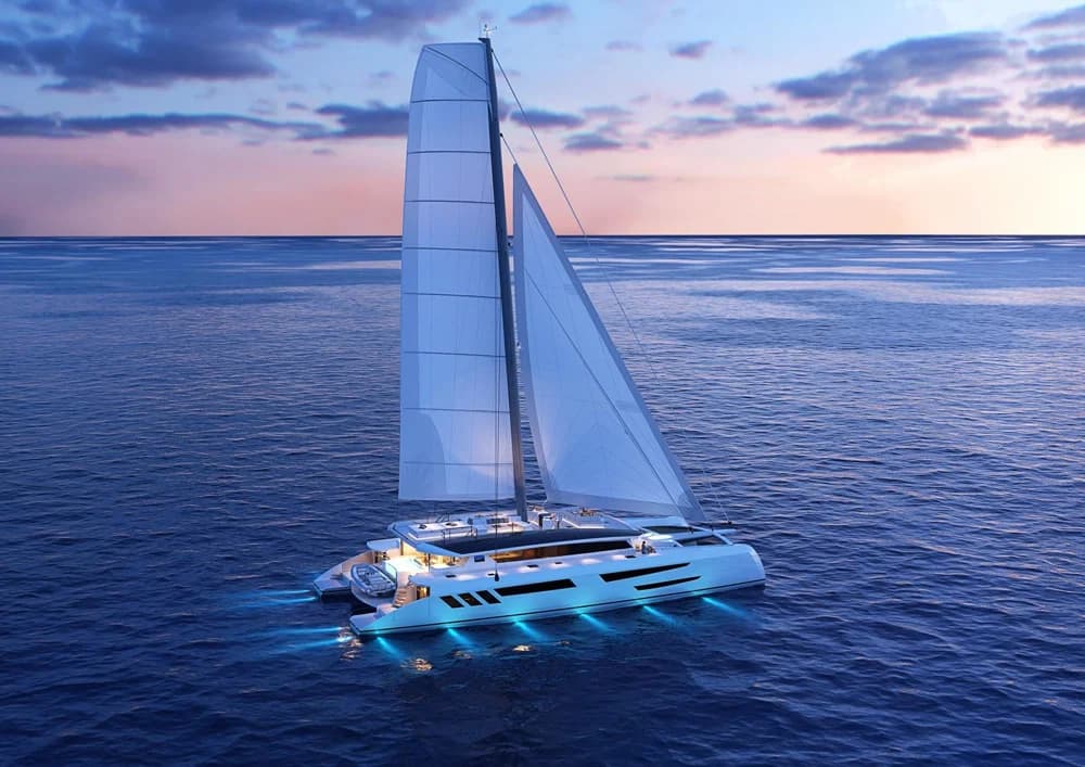 2027 Custom Eco yacht catamaran 115' | 35m