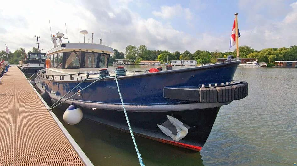 ex Patrouille vaartuig / Varend Woonschi