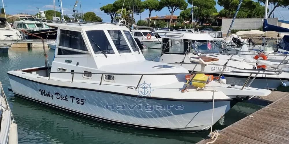1995 Tuccoli T 25' Moby Dick Tournament Cabin Boat for Sale in Toscana