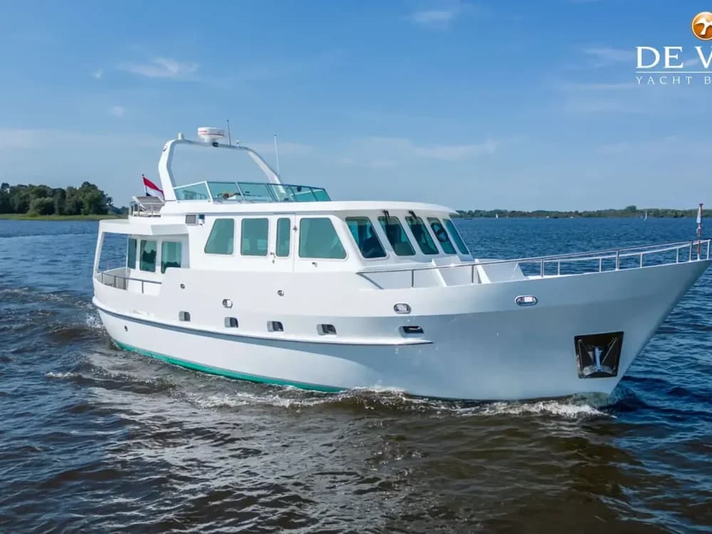1993 KOMPIER Canoe Stern 1650 Trawler Boat for Sale in Contact De Valk Loosdrecht