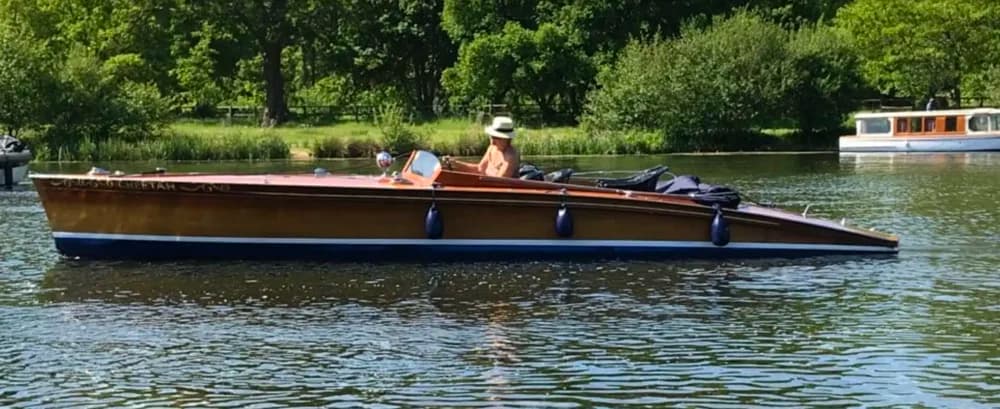 1947 Andrews Boats Slipper Stern Launch Boat for Sale in Pangbourne