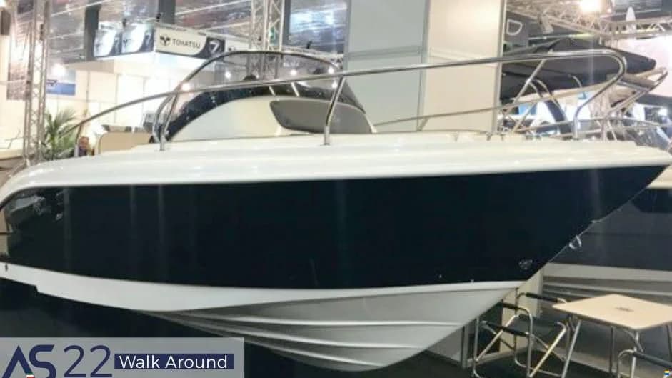 AS Marine Italia AS Marine 22 Walk Around + Honda BF100