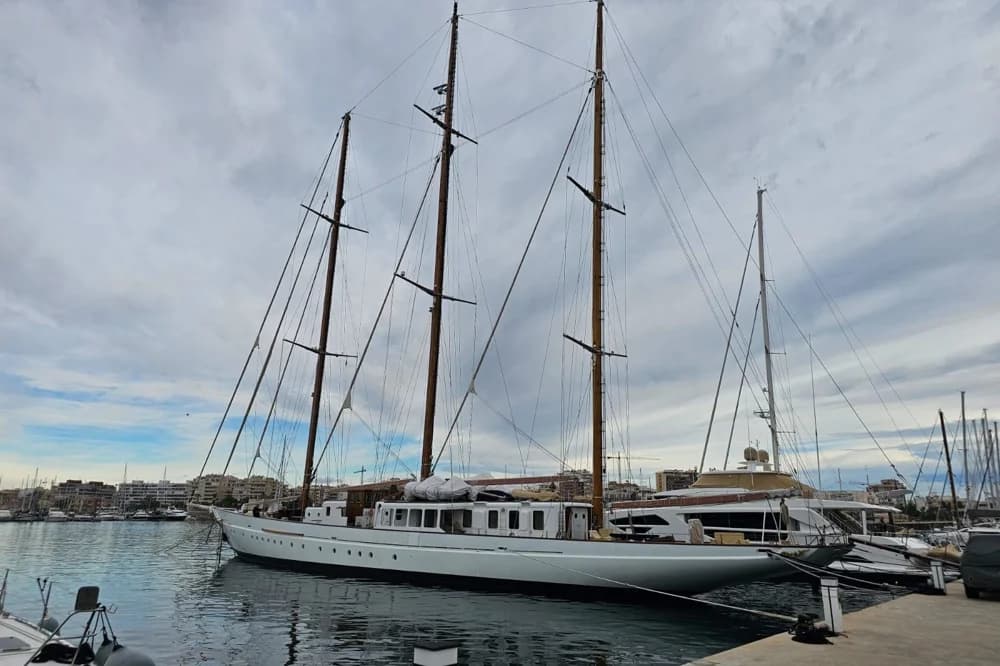 1959 De Vries Lentsch Three Mast Schooner