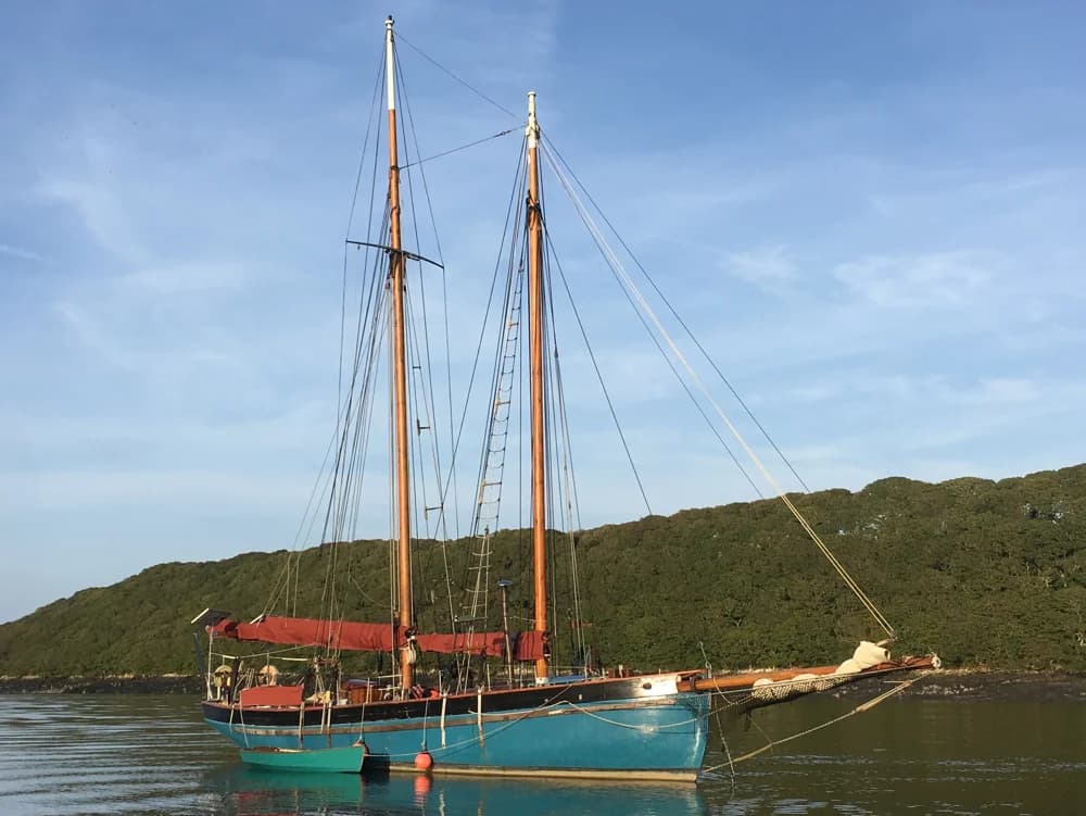 1989 Skua Marine 52' Schooner Boat for Sale in Milford Haven