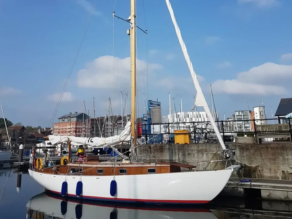 1962 RJ Priors and Son Saxon Class Boat for Sale in Devon