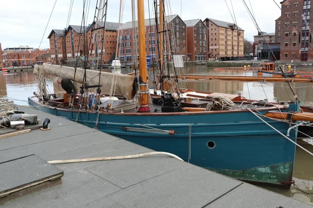 1909 Bowdens of Porthleven Bristol Channel Pilot Cutter Boat for Sale in Gloucester