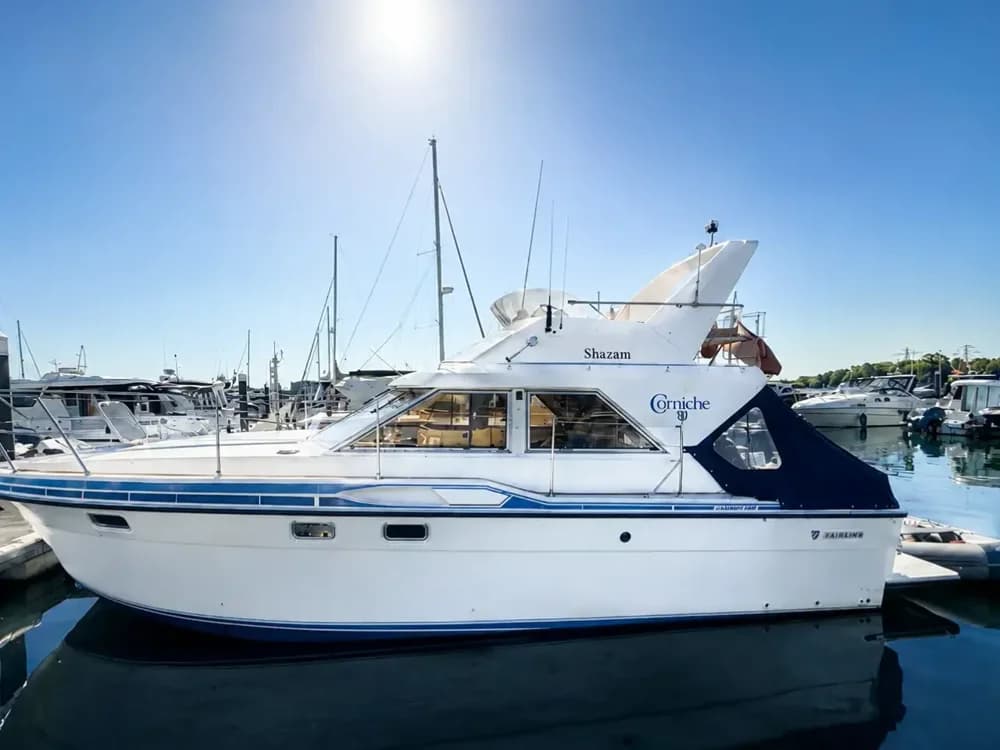 1988 Fairline Corniche 31 Fly Boat for Sale in Poole