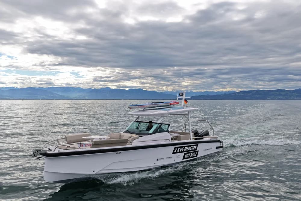 Axopar 29 Sun top, lake constance verification