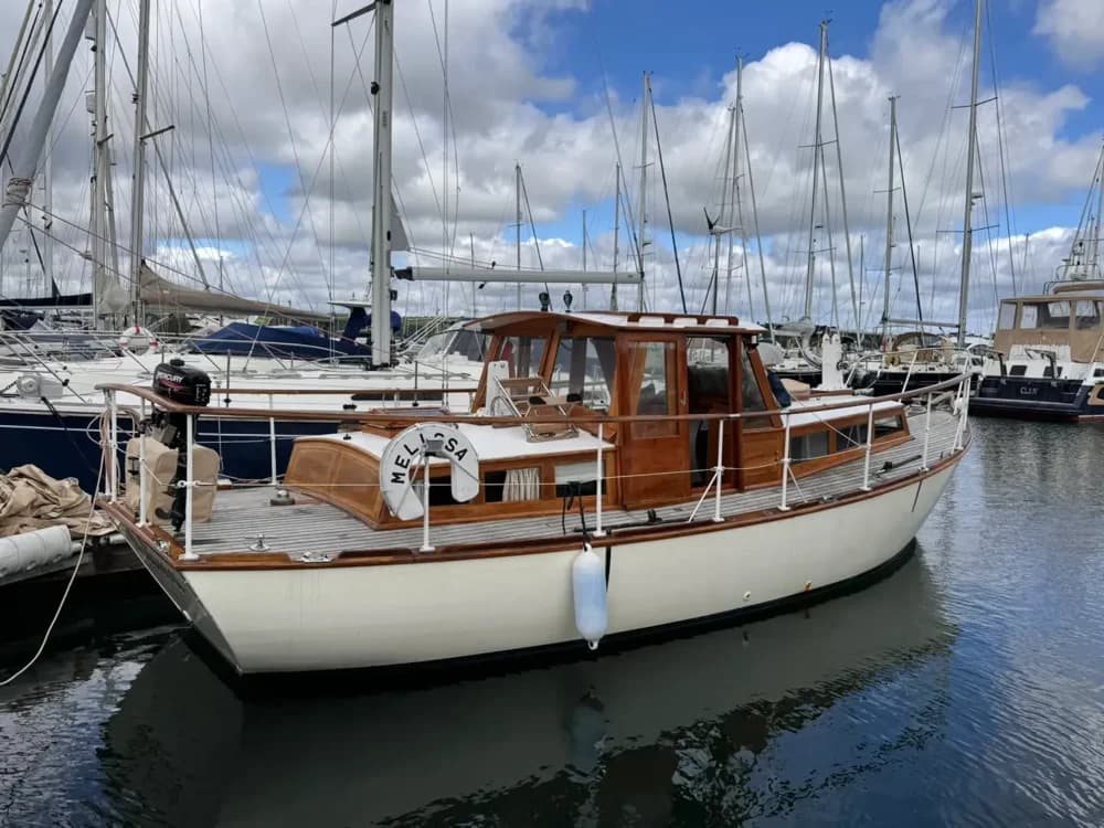 1963 Silvers Miss Silver Class Motor Sailer Boat for Sale in Cornwall