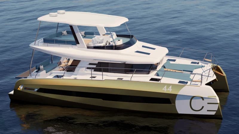 Cervetti 44 Catamaran Power