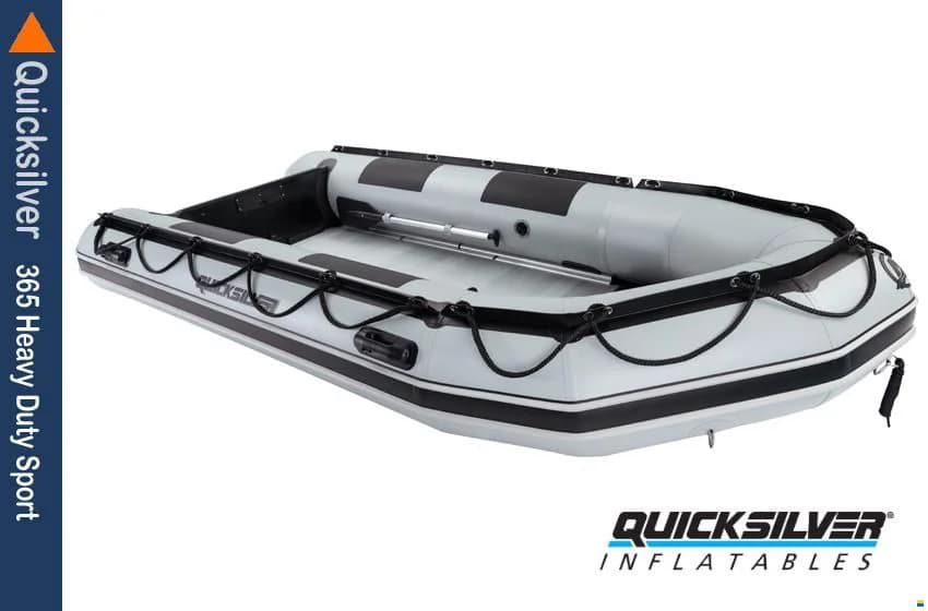 Quicksilver Inflatables 365 Heavy Duty Sport PVC AluBoden