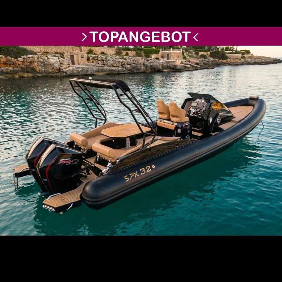 SPX RIB 32 Dinette mit 2x Mercury 300 PS